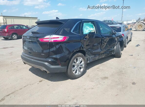 2FMPK4K95PBA00768 2023 FORD EDGE Black Задня права чверть
