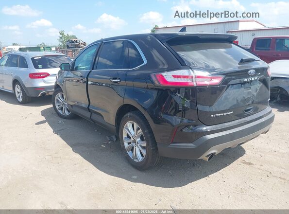 2FMPK4K95PBA00768 2023 FORD EDGE Black Задня ліва чверть