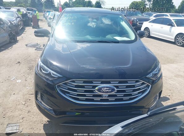2FMPK4K95PBA00768 2023 FORD EDGE Black Вид щитка приладів