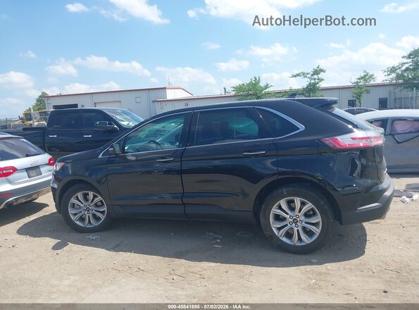 2FMPK4K95PBA00768 2023 FORD EDGE Black Панорамний вид салону 360°