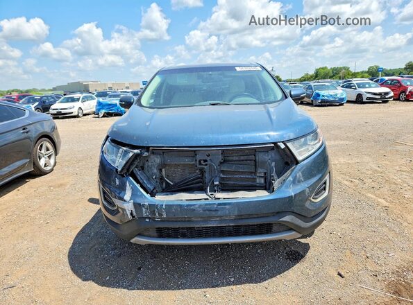 2FMPK4K96GBB82609 2016 FORD EDGE Teal Вид спереду