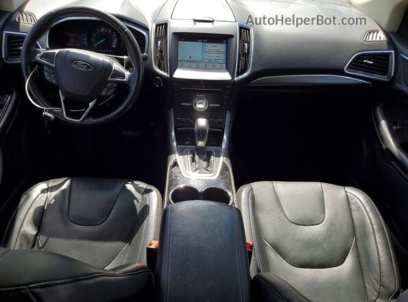 2FMPK4K96HBB77539 2017 FORD EDGE Black Vista del salpicadero
