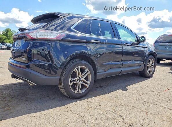 2FMPK4K96HBB77539 2017 FORD EDGE Black Trasero derecho