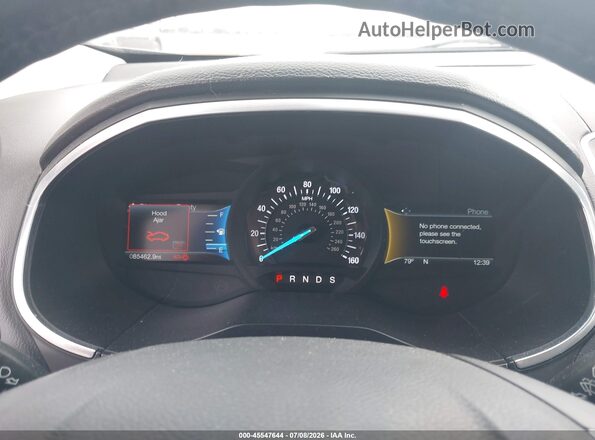 2FMPK4K96HBB96897 2017 FORD EDGE Maroon Widok tylnych siedzeń