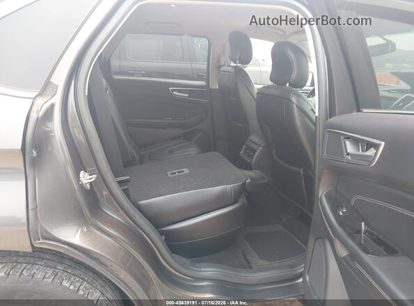 2FMPK4K96HBB98486 2017 FORD EDGE Gray Vista de la etiqueta del VIN