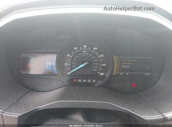 2FMPK4K96HBB98486 2017 FORD EDGE Gray Vista de los asientos traseros