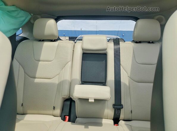 2FMPK4K96KBB74969 2019 FORD EDGE Темно-бордовый Вид задних сидений
