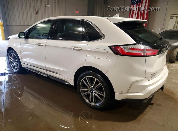 2FMPK4K96KBC33731 2019 FORD EDGE White უკანა მარცხენა
