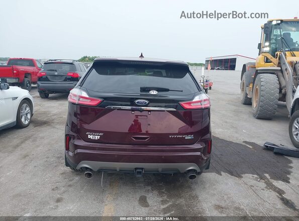 2FMPK4K96LBA70077 2020 FORD EDGE Maroon 