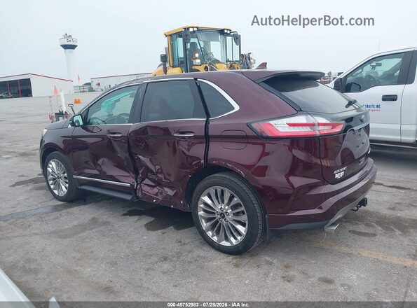 2FMPK4K96LBA70077 2020 FORD EDGE Maroon 