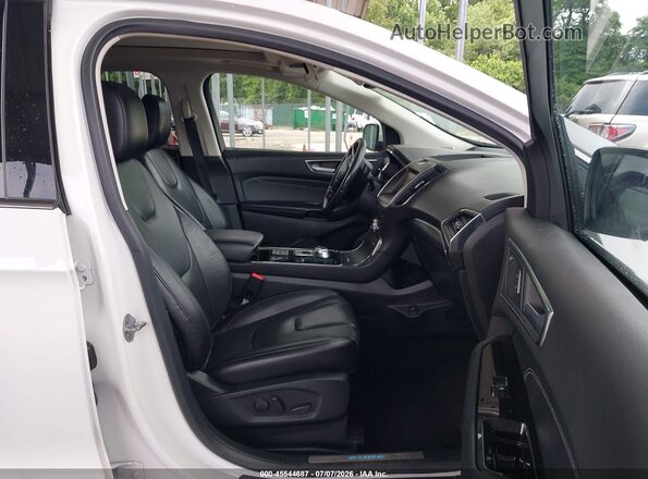2FMPK4K96LBB32383 2020 FORD EDGE White Front interior view