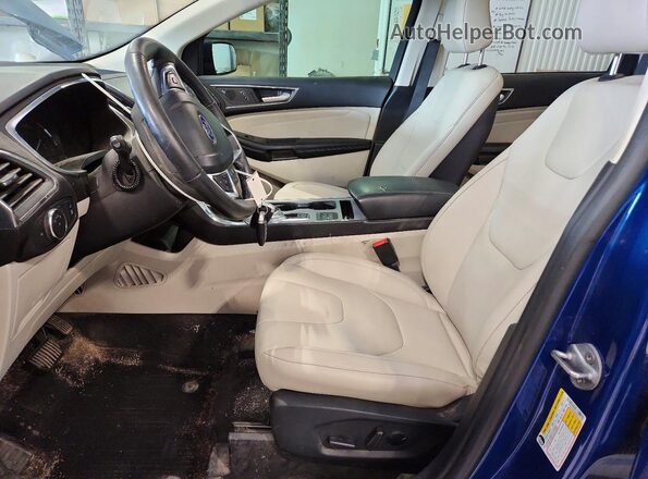 2FMPK4K96MBA57783 2021 FORD EDGE Blue Սալոնի դիմացի տեսք