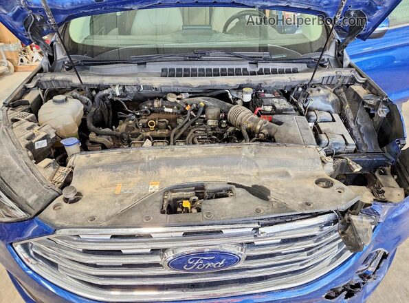2FMPK4K96MBA57783 2021 FORD EDGE Blue Շարժիչի բաժամունքի տեսք