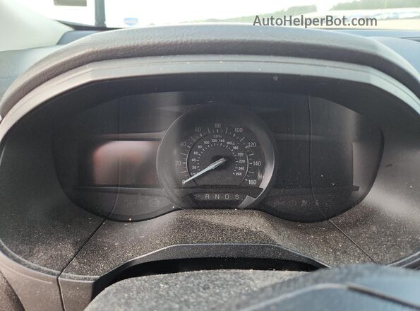2FMPK4K96NBA30648 2022 FORD EDGE Black Widok zestawu wskaźników