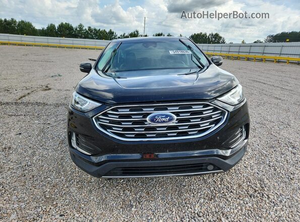 2FMPK4K96NBA30648 2022 FORD EDGE Black Widok z przodu