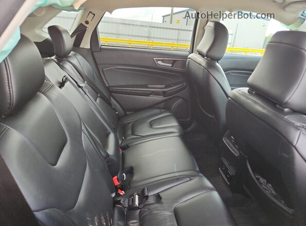2FMPK4K96NBA30648 2022 FORD EDGE Black Widok wnętrza z tyłu