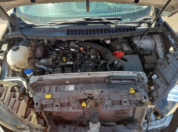 2FMPK4K96NBA31380 2022 FORD EDGE Silver Вид підкапотного простору