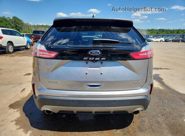 2FMPK4K96NBA31380 2022 FORD EDGE Silver Вид ззаду
