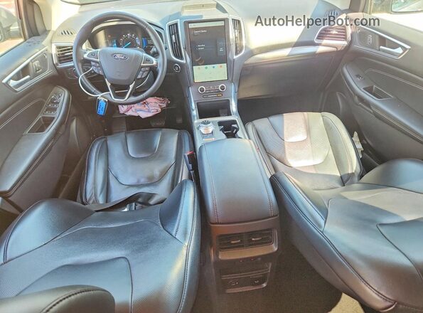 2FMPK4K96NBA31380 2022 FORD EDGE Silver Вид панелі приладів