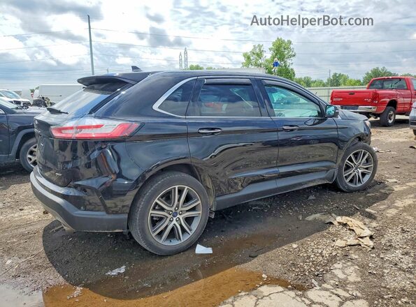 2FMPK4K96NBA58210 2022 FORD EDGE Black Rear right