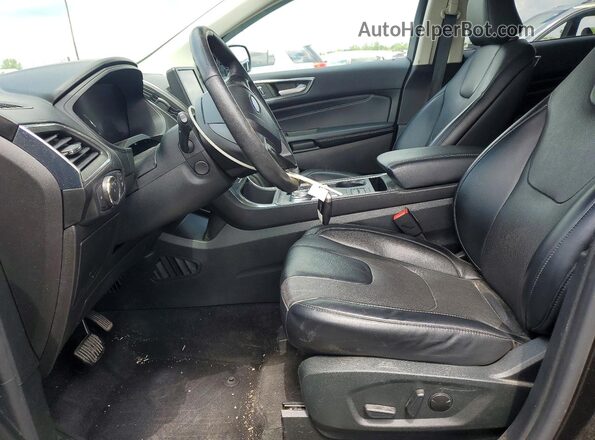 2FMPK4K96NBA58210 2022 FORD EDGE Black Front interior view