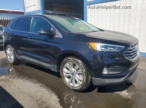 2FMPK4K96NBB04635 2022 FORD EDGE Black Առջևի աջ