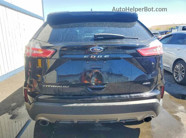 2FMPK4K96NBB04635 2022 FORD EDGE Black Հետևի տեսք