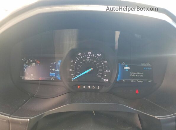 2FMPK4K96NBB04635 2022 FORD EDGE Black Սարքավորումների վահանակի տեսք