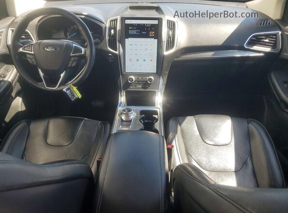 2FMPK4K96NBB04635 2022 FORD EDGE Black Առջևի վահանակի տեսք