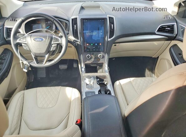 2FMPK4K96PBA32046 2023 FORD EDGE Red Вид панелі приладів