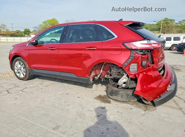 2FMPK4K96PBA32046 2023 FORD EDGE Red Задня ліва чверть