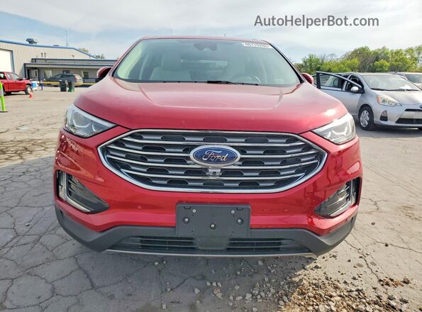 2FMPK4K96PBA32046 2023 FORD EDGE Red Вид спереду