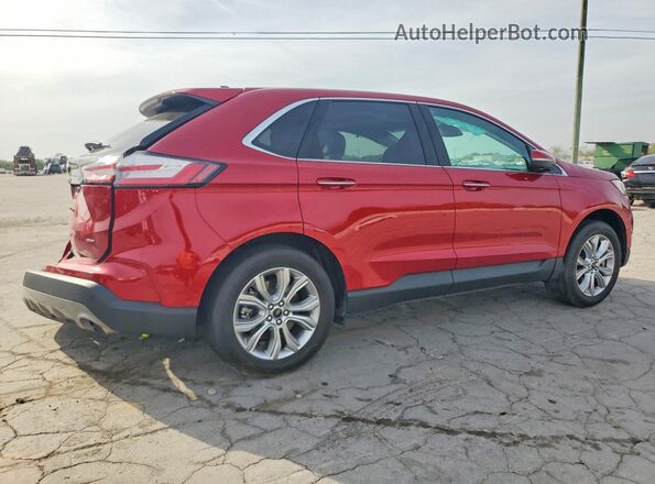 2FMPK4K96PBA32046 2023 FORD EDGE Red Задня права чверть