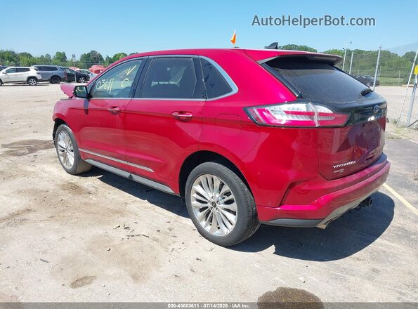 2FMPK4K96RBA04007 2024 FORD EDGE Red Rear left