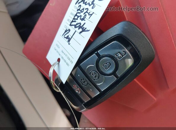2FMPK4K96RBA04007 2024 FORD EDGE Red Dashboard view