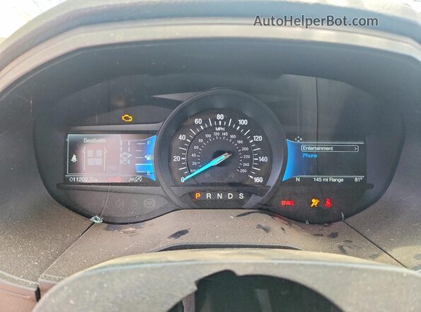 2FMPK4K96RBA50369 2024 FORD EDGE Gray Սարքավորումների վահանակի տեսք