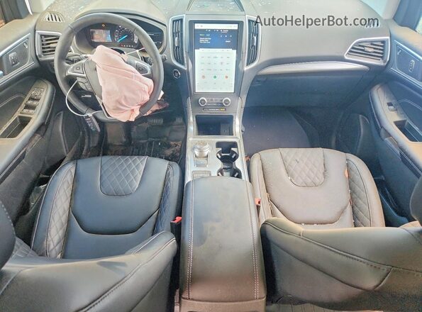 2FMPK4K96RBA50369 2024 FORD EDGE Gray Առջևի վահանակի տեսք