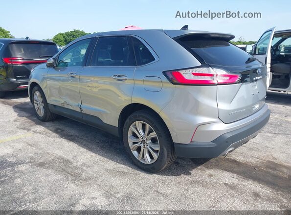 2FMPK4K96RBA52493 2024 FORD EDGE Silver Tył lewy