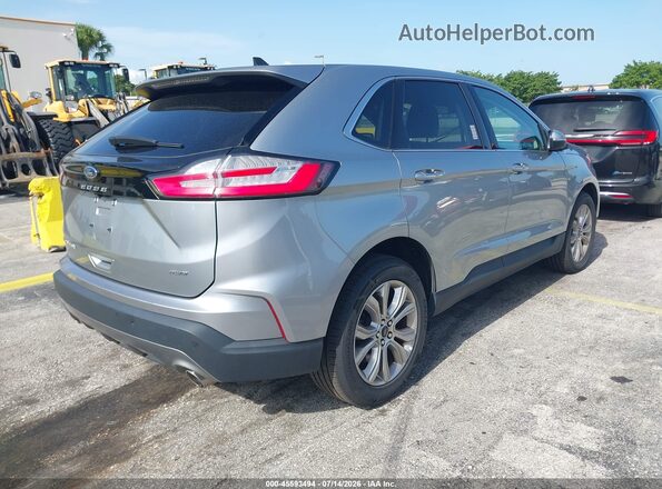2FMPK4K96RBA52493 2024 FORD EDGE Silver Tył prawy