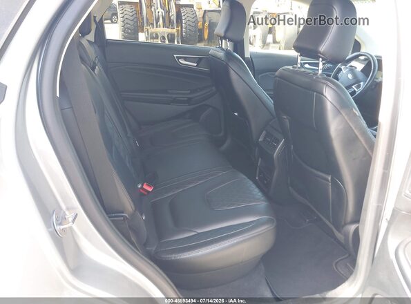 2FMPK4K96RBA52493 2024 FORD EDGE Silver Widok naklejki z numerem VIN