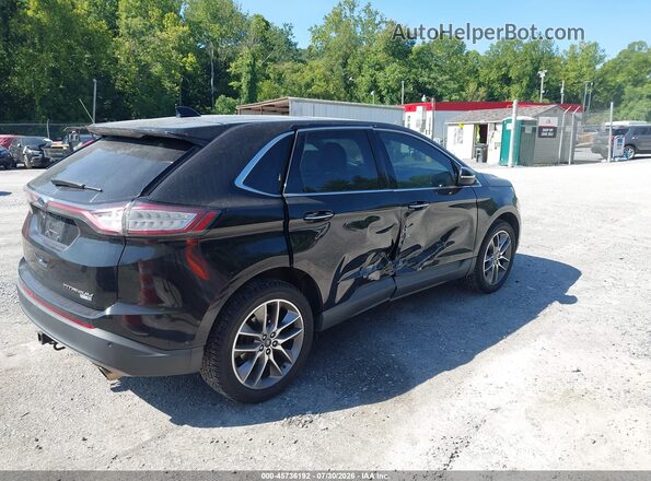 2FMPK4K97GBB09832 2016 FORD EDGE Black უკანა მარჯვენა