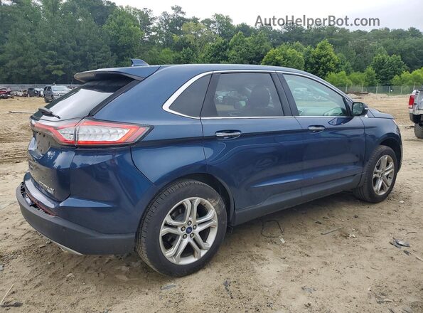 2FMPK4K97HBB29094 2017 FORD EDGE Blue Հետևի աջ