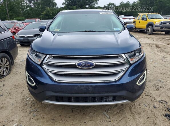 2FMPK4K97HBB29094 2017 FORD EDGE Blue Դիմացի տեսք