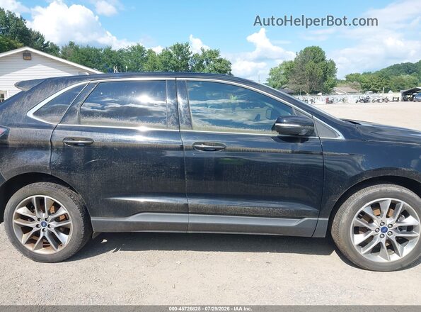 2FMPK4K97HBB41679 2017 FORD EDGE Black Սալոնի հետևի տեսք