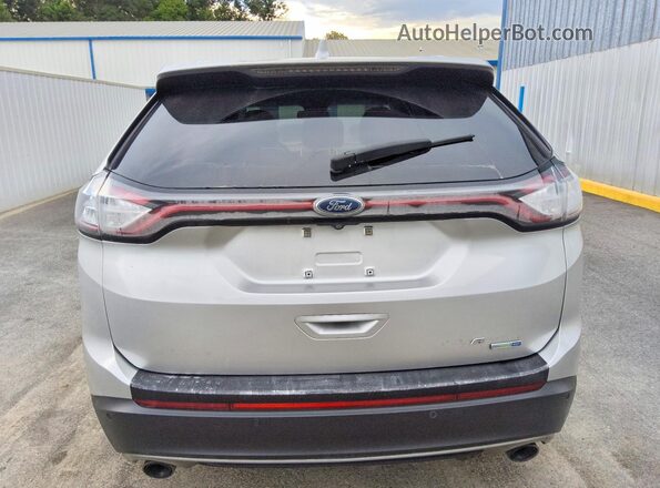 2FMPK4K97HBB98500 2017 FORD EDGE Silver უკანა ხედი