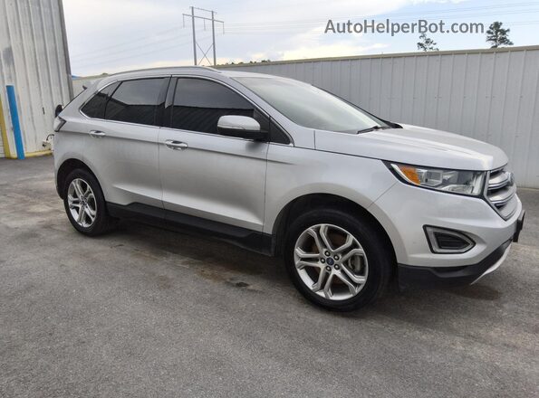2FMPK4K97HBB98500 2017 FORD EDGE Silver 