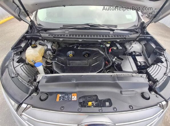 2FMPK4K97HBB98500 2017 FORD EDGE Silver ძრავის განყოფილების ხედი