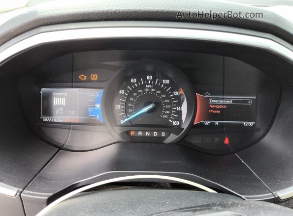 2FMPK4K97HBB98500 2017 FORD EDGE Silver 