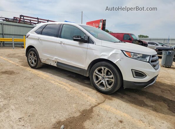 2FMPK4K97HBC09415 2017 FORD EDGE White წინა მარჯვენა