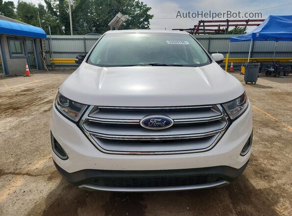2FMPK4K97HBC09415 2017 FORD EDGE White წინა ხედი